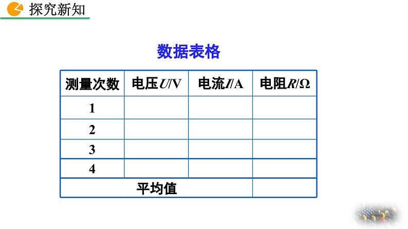 人教版（2024）九年级物理全册17.3电阻的测量精品课件第7页