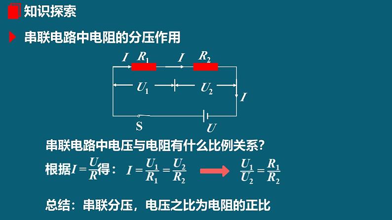 人教版（2024）九年级物理全册17.4欧姆定律在串、并联电路中的应用课件06