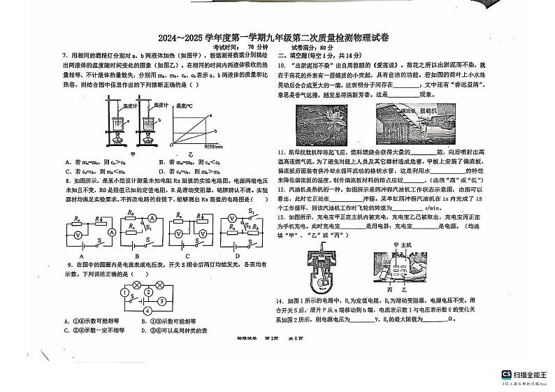 物理试卷第2页