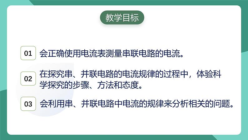 人教版物理九年级下册15.5串、并联电路中电流的规律 课件第2页