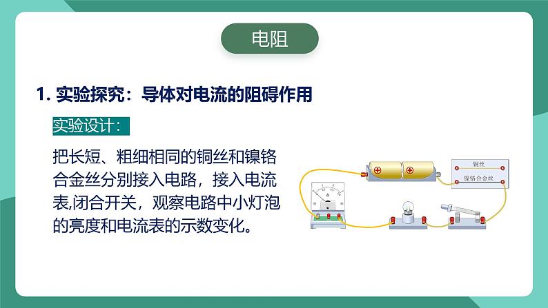 人教版物理九年级下册16.3电阻 课件04