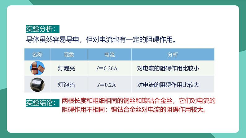 人教版物理九年级下册16.3电阻 课件06