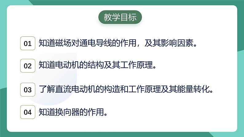 人教版物理九年级下册20.4电动机 课件第2页