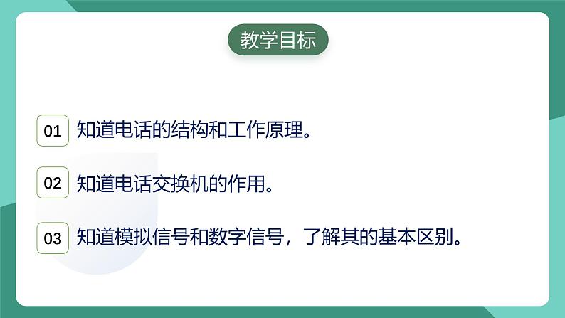 人教版物理九年级下册21.1现代顺风耳－电话 课件02