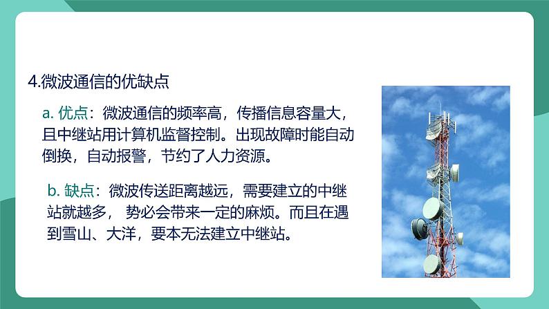 人教版物理九年级下册21.4越来越宽的信息之路 课件第7页