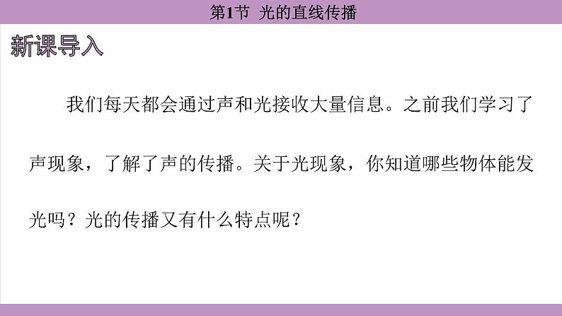 4.1 光的直线传播(课件）---2024-2025学年人教版物理八年级上册03