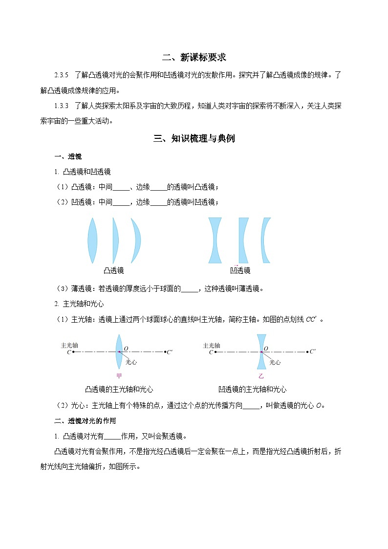 2025年中考物理一轮复习讲与练专题05 透镜及其应用（知识梳理 典例 练习）（教师版）02