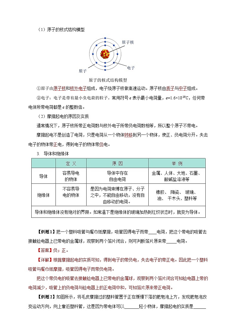2025年中考物理一轮复习讲与练专题14 电路基础（知识梳理+典例+练习）（教师版）第3页