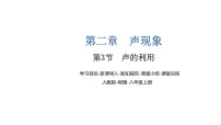 初中物理人教版（2024）八年级上册（2024）第二章 声现象第3节 声的利用教案配套课件ppt
