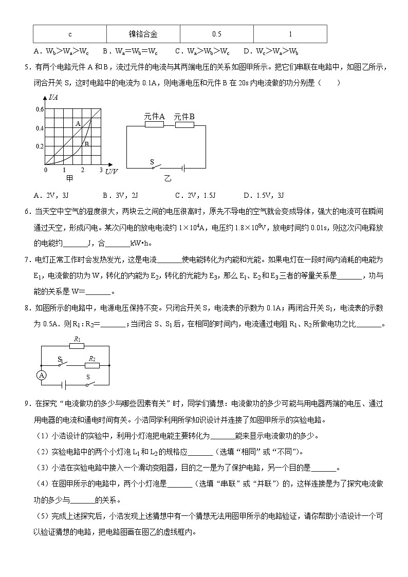 第18章 电功率（高频考点精讲）（原卷版）-2023年中考物理一轮复习高频考点精讲与易错题精选（全国通用）第3页
