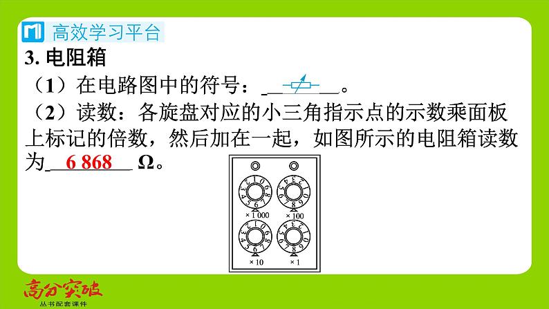 九年级人教版全一册第十五章　探究电路  第一节　电阻和变阻器  第二课时　变阻器课件第8页