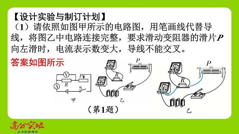 九年级人教版全一册第十五章　探究电路  专题八　欧姆定律实验重难点  专题8　欧姆定律实验重难点课件第3页