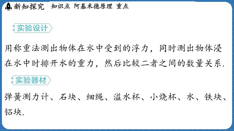 9.3 阿基米德原理 课件 ---2024-2025学年物理沪科版八年级全一册第4页