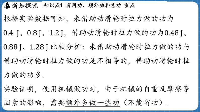 11.3 机械效率  课件 ---2024-2025学年物理沪科版八年级全一册第7页