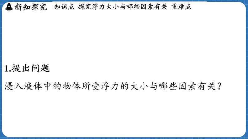 9.2 探究_浮力大小与哪些因素有关 课件 ---2024-2025学年物理沪科版八年级全一册第3页