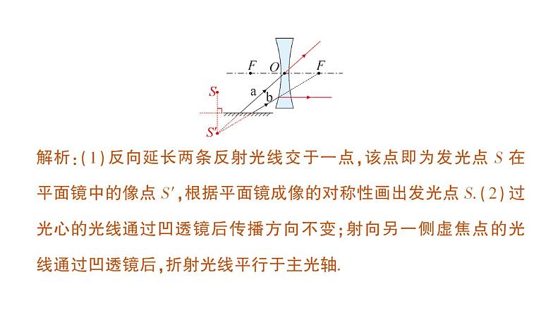 初中物理新人教版八年级上册第五章 透镜及其应用复习提升作业课件2024秋第7页