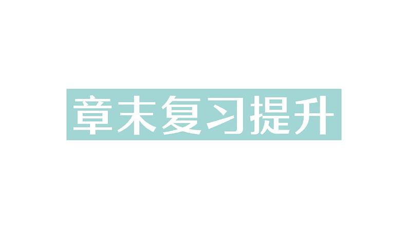 初中物理新人教版八年级上册第二章 声现象复习提升作业课件2024秋第1页