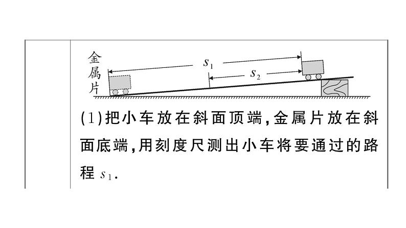 初中物理新人教版八年级上册第一章第四节 速度的测量课堂作业课件2024秋季第3页