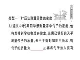初中物理新人教版八年級(jí)上冊(cè)第六章專題一0 特殊法測(cè)量物質(zhì)的密度作業(yè)課件2024秋季
