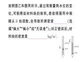初中物理新人教版八年級(jí)上冊(cè)第六章專題一0 特殊法測(cè)量物質(zhì)的密度作業(yè)課件2024秋季