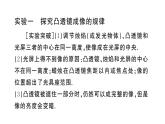 初中物理新人教版八年级上册第五章重点实验突破 （一题练透一实验）作业课件2024秋季
