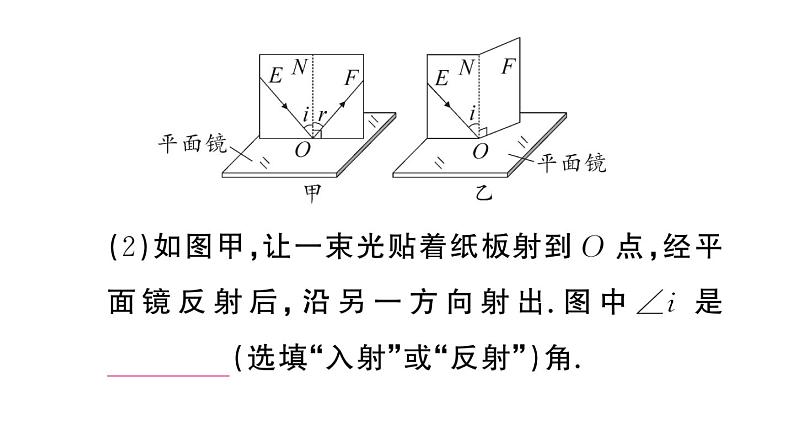 初中物理新人教版八年级上册第四章第二节 光的反射作业课件2024秋季第5页