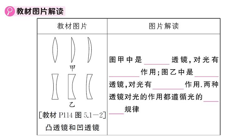 初中物理新人教版八年级上册第五章 透镜及其应用复习训练作业课件2024秋季第4页