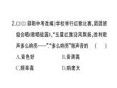 初中物理新人教版八年級(jí)上冊(cè)第二章專題三 聲音特性的辨析作業(yè)課件2024秋季