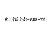 初中物理新人教版八年級上冊第三章重點(diǎn)實(shí)驗(yàn)突破（一題練透一實(shí)驗(yàn)）作業(yè)課件2024秋季