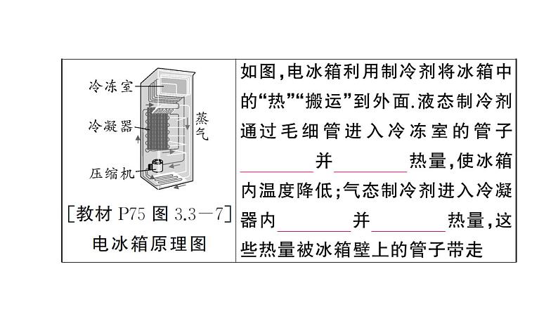 初中物理新人教版八年级上册第三章 物态变化复习训练作业课件2024秋季第5页