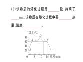 初中物理新人教版八年级上册第三章第二节第二课时 熔化和凝固的图像及应用作业课件2024秋季
