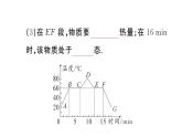 初中物理新人教版八年级上册第三章第二节第二课时 熔化和凝固的图像及应用作业课件2024秋季