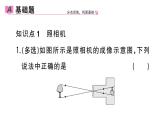 初中物理新人教版八年级上册第五章第二节 生活中的透镜作业课件2024秋季