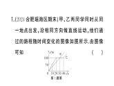 初中物理新人教版八年級上冊第一章專題一 運(yùn)動(dòng)的圖像問題作業(yè)課件2024秋季