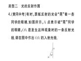 初中物理新人教版八年级上册第四章专题六 光学作图作业课件2024秋季