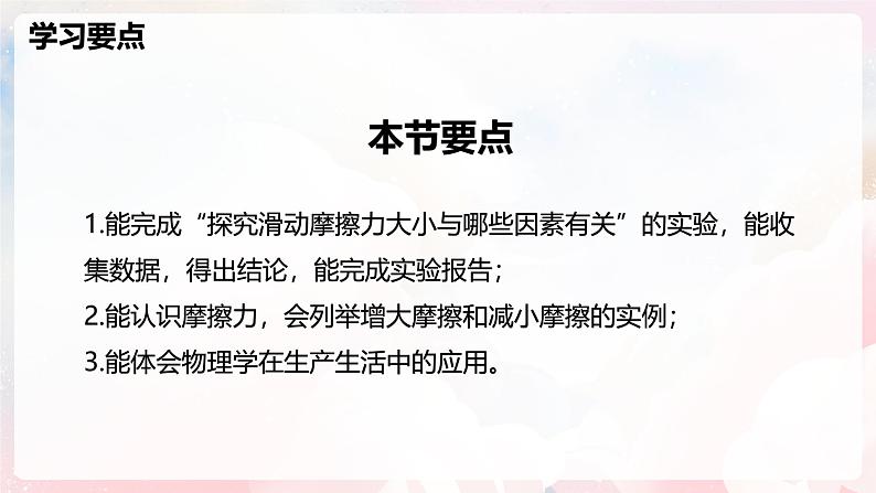 6.4  探究：滑动摩擦力大小与哪些因素有关—初中物理八年级全一册 同步教学课件（沪科版2024）第2页