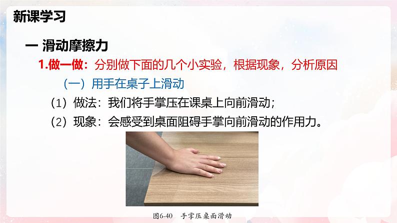 6.4  探究：滑动摩擦力大小与哪些因素有关—初中物理八年级全一册 同步教学课件（沪科版2024）第5页