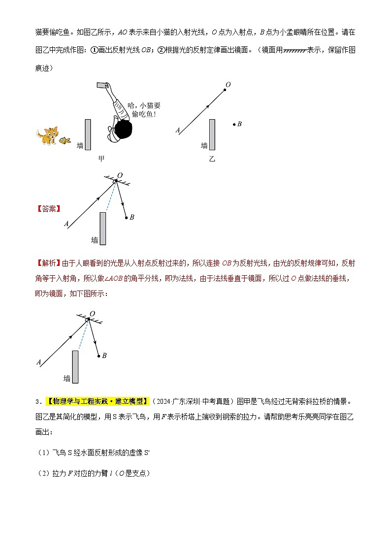 通用版中考物理讲义练习复习专题04 光现象（解析版）第2页