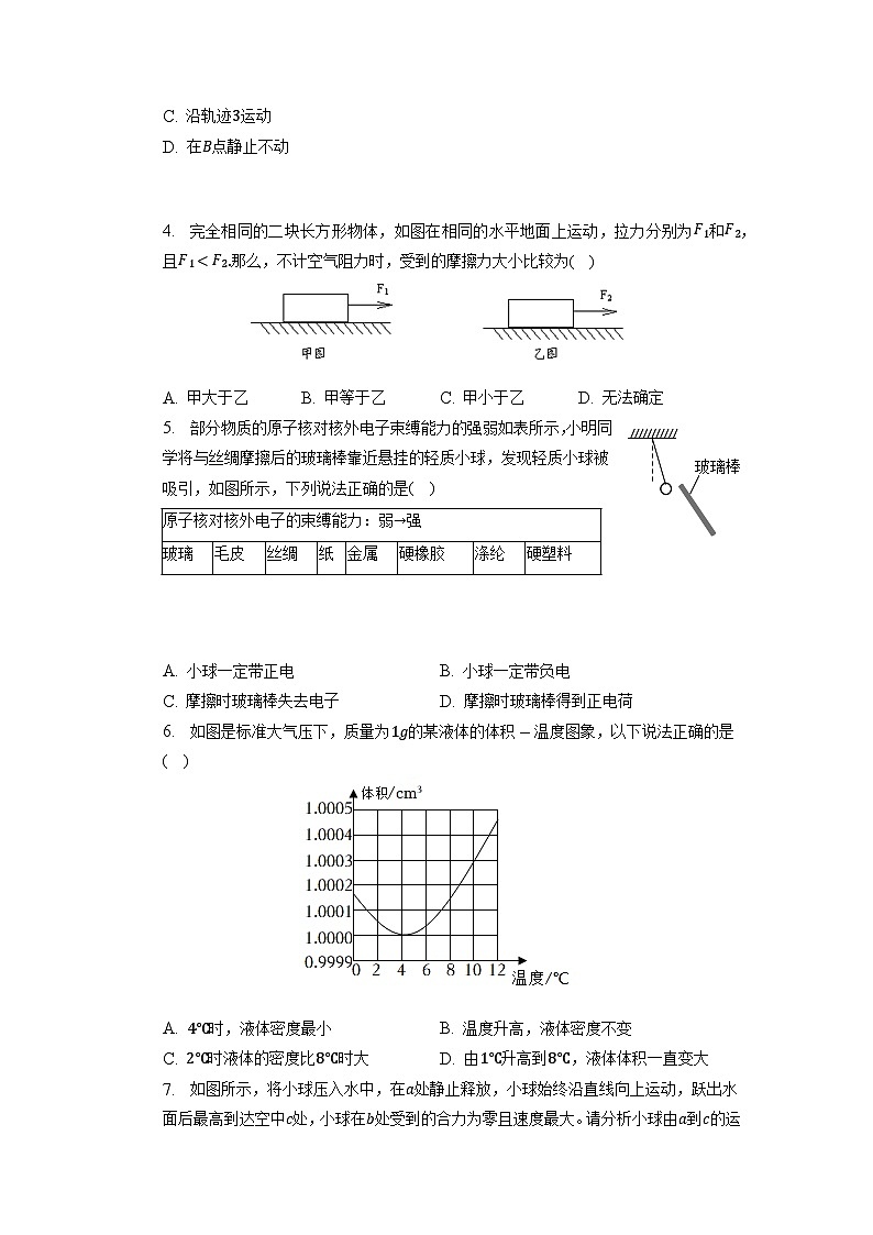 2023年广东省广州市广大附中教育集团中考物理一模试卷（含答案）第2页