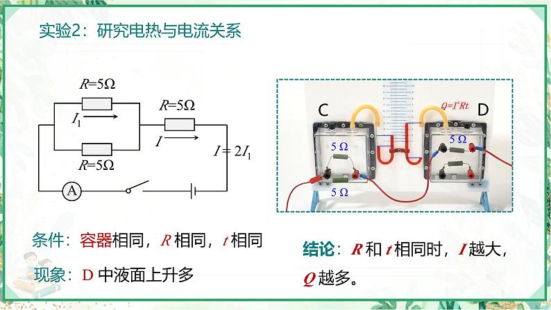 沪科版九年级物理上学期同步课堂 16.4 科学探究：电流的热效应第7页