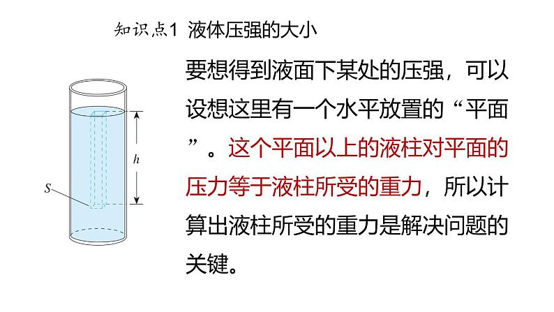 人教版2024八年级下册物理 第九章第二节第2课时液体的压强 课件第4页