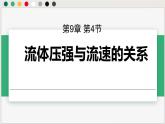 人教版2024八年級下冊物理 第九章第四節(jié)流體壓強與流速的關(guān)系 課件