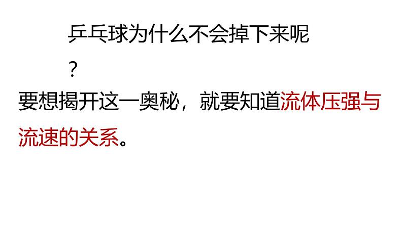 人教版2024八年级下册物理 第九章第四节流体压强与流速的关系 课件第4页