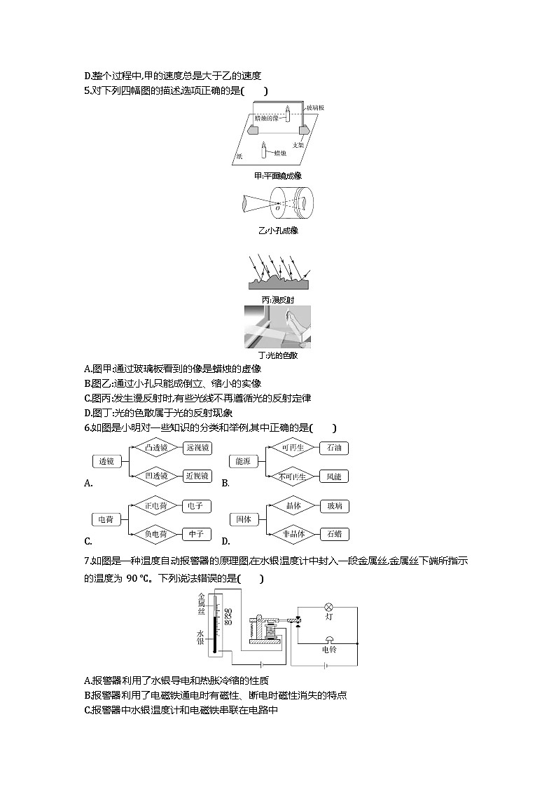 2021济宁中考物理试卷+答案+解析(word整理版)第2页
