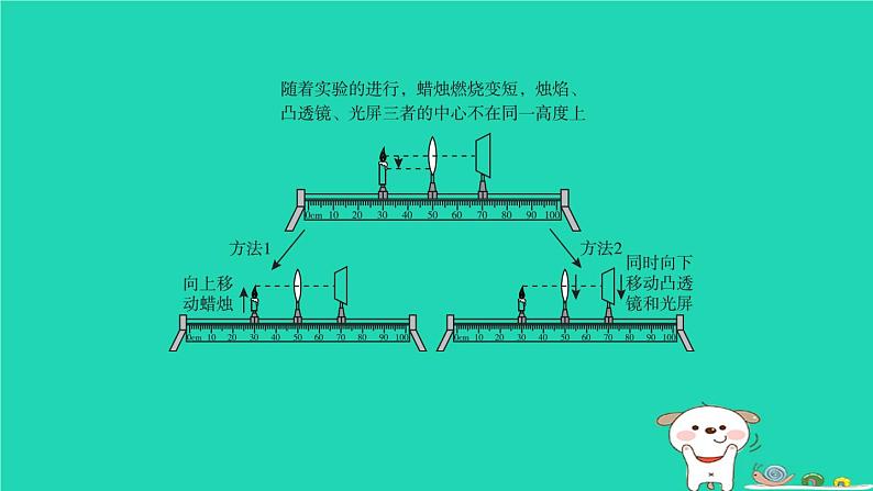 2024八年级物理上册拔高学习9探究凸透镜成像的规律习题课件新版北师大版第4页