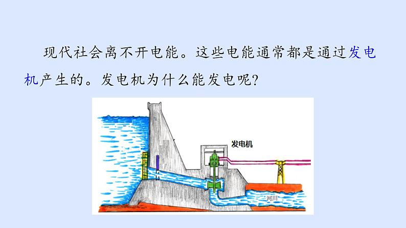 沪粤版物理九年级下册17.3 发电机为什么能发电 课件第5页