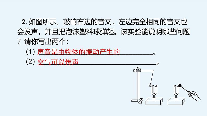 人教版（2024） 八年级上册物理第二章 声现象 复习课件第7页