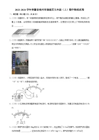 安徽省亳州市谯城区2023-2024学年九年级上学期期中物理试卷-A4