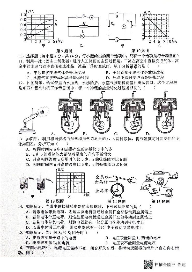 物理试题卷第2页