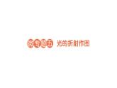 初中物理新滬科版八年級(jí)全冊(cè)第三章微專(zhuān)題五 光的折射作圖作業(yè)課件2024秋